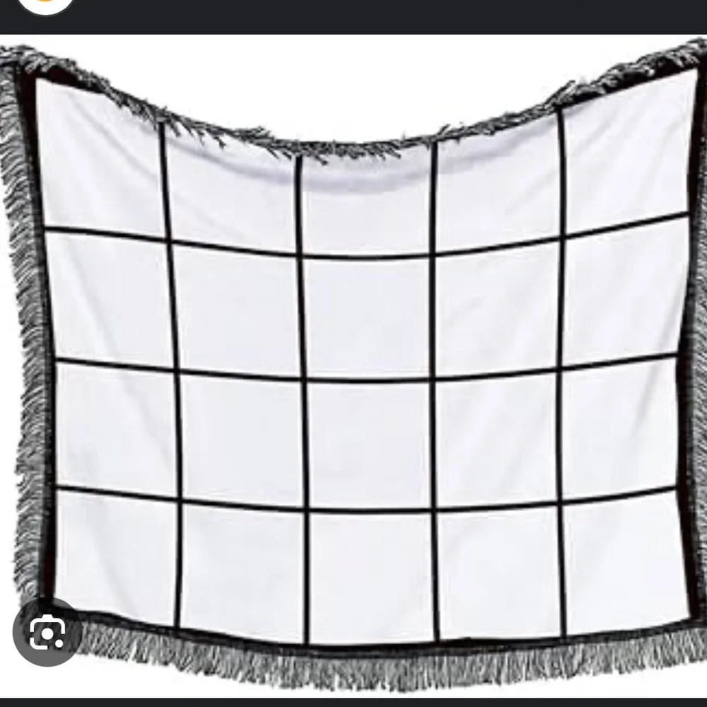 60”x50” sublimation 20 panels blank blankets bought and never used total of 3